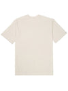 420 Maru Logo Short Sleeve T-Shirt Cream - FOREEDCLUB - BALAAN 3