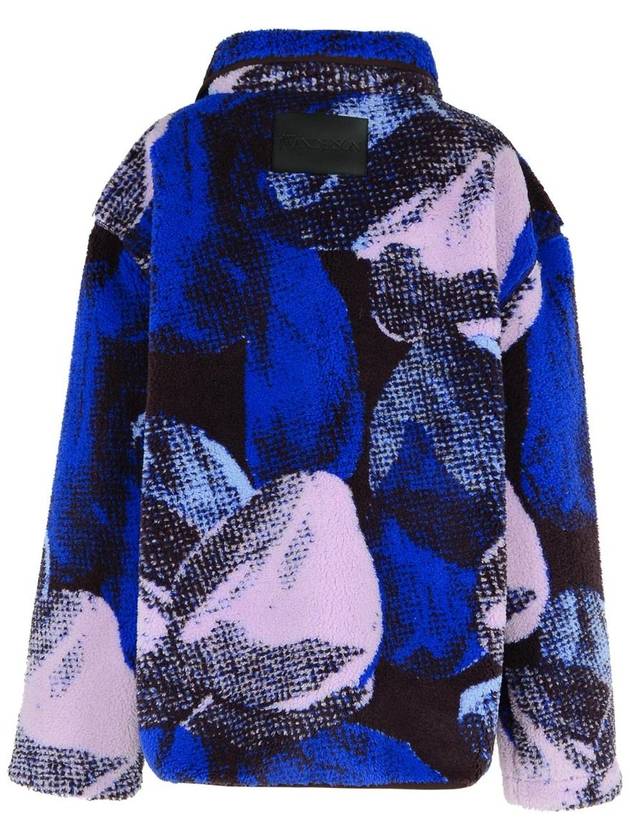 JW Anderson Blue Polyester Blend Fleece - JW ANDERSON - BALAAN 3