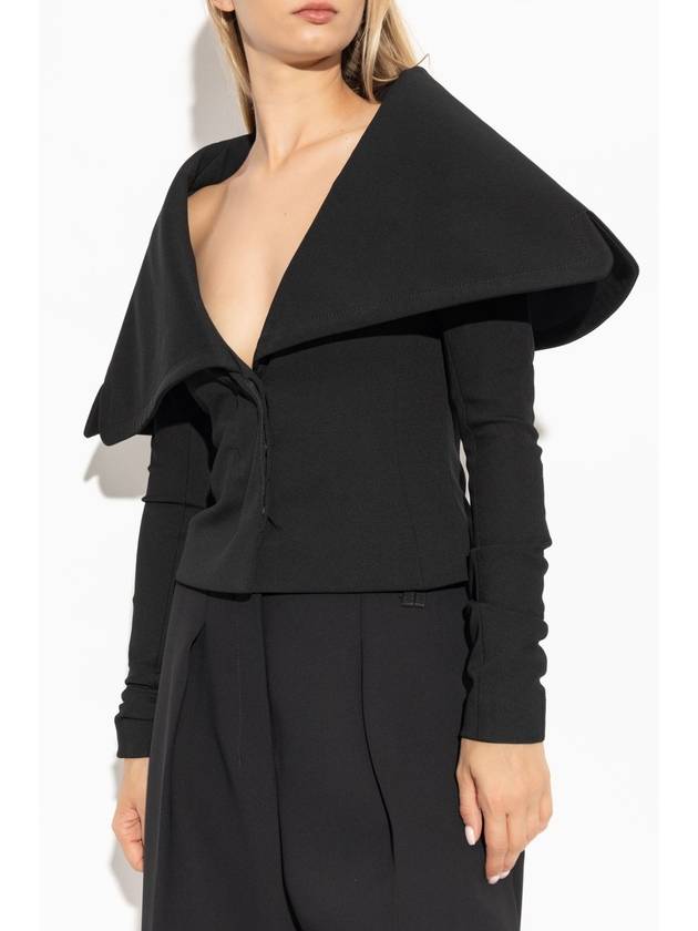 Jacquemus Blazer With Collar, Women's, Black - JACQUEMUS - BALAAN 3