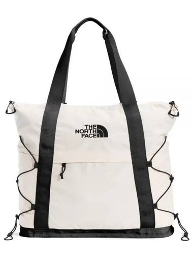 Borealis Logo Nylon Tote Bag White - THE NORTH FACE - BALAAN 1