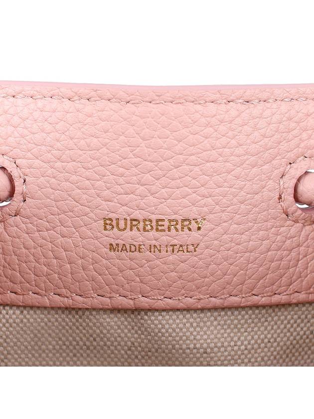 Mini TB Bucket Bag Pink - BURBERRY - BALAAN 10