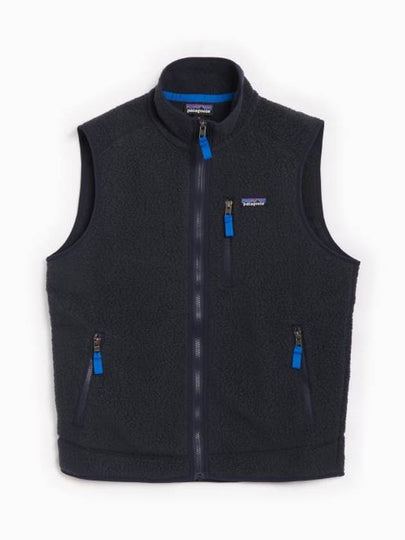 Men's Retro Pile Vest Navy - PATAGONIA - BALAAN 2