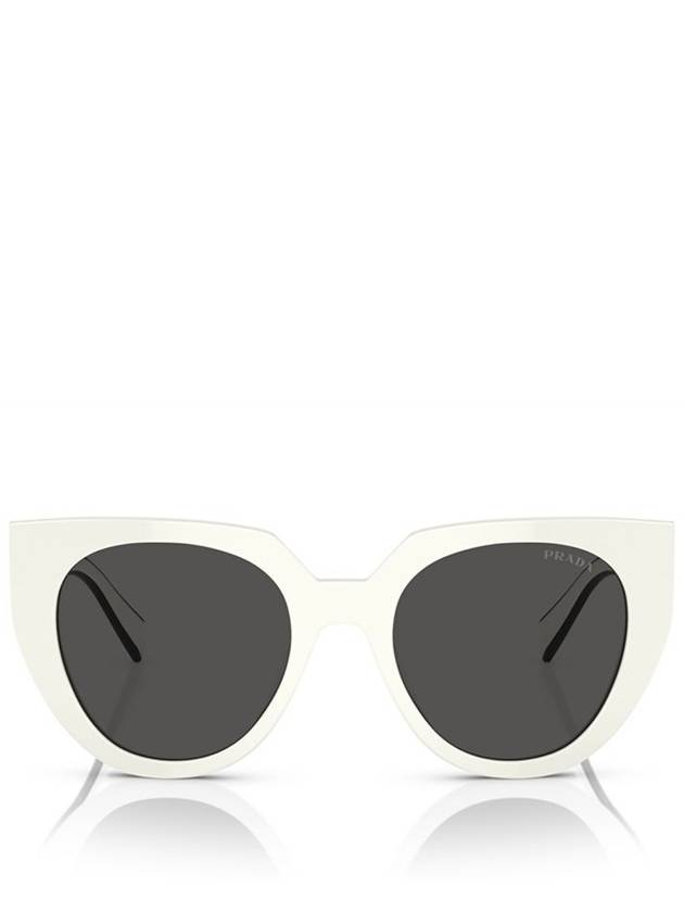 Eyewear Lettering Logo Cat Eye Frame Sunglasses - PRADA - BALAAN 2