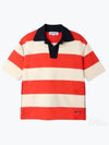 Magliaunita Stripe Polo Shirt Cream Orange - SUNNEI - BALAAN 2