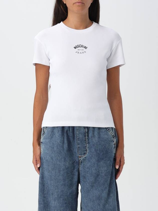 T-shirt con mini logo Moschino Jeans - MOSCHINO - BALAAN 1