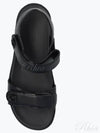 Breen Leather Sandals Black - COACH - BALAAN 2