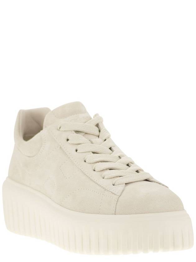 Hogan H Stripes Low Top Sneakers Blanc - HOGAN - BALAAN 3