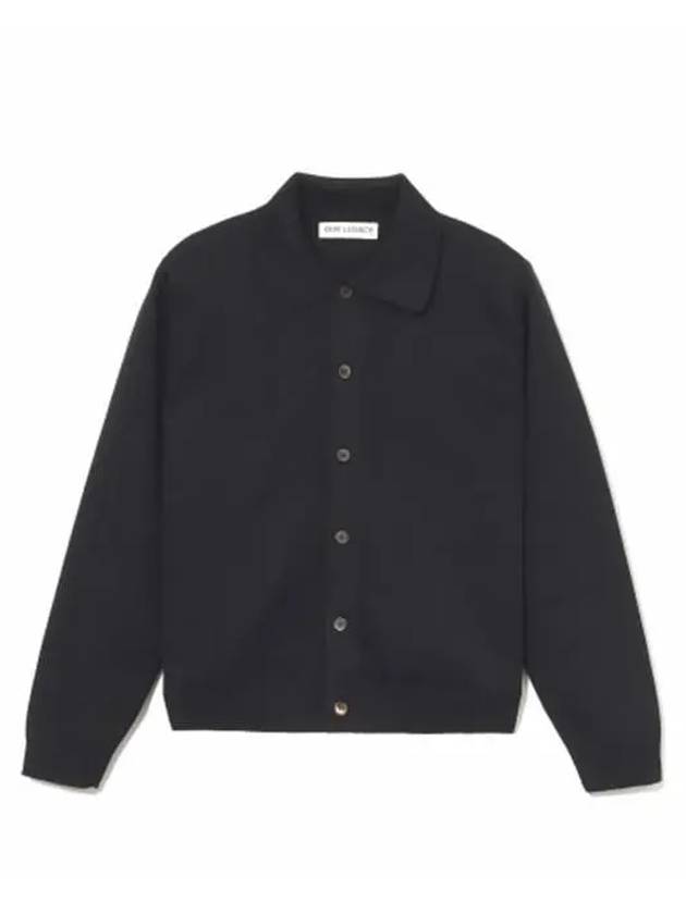 Evening Polo Cardigan Black - OUR LEGACY - BALAAN 2