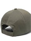 Embroid Logo Ball Cap Green - GANNI - BALAAN 3