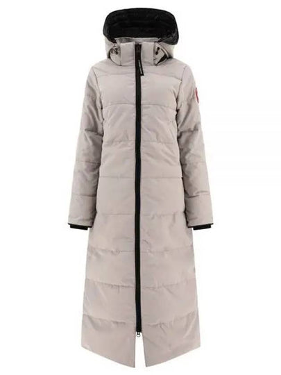 Mystique Satin Long Parka White - CANADA GOOSE - BALAAN 2