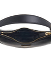 Arque Leather Shoulder Bag Black - PRADA - BALAAN 11