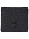 Heart Logo Half Wallet Black - AMI - BALAAN 3