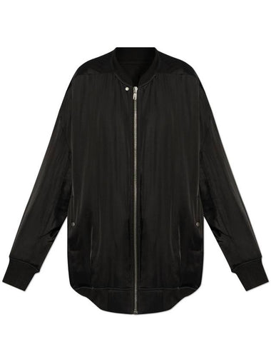 Rick Owens Jacket Jumbo Flight, Women's, Black - RICK OWENS - BALAAN 1