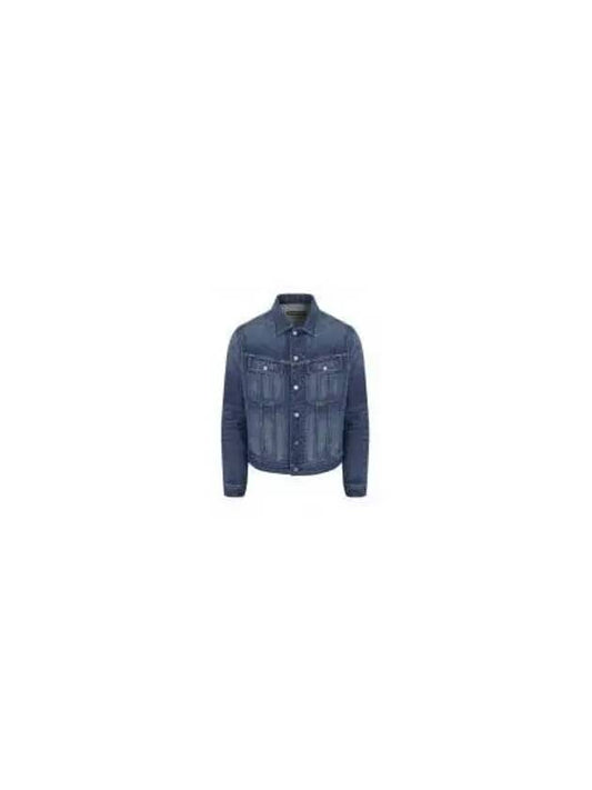 Cotton Denim Jacket Blue - TOM FORD - BALAAN 2