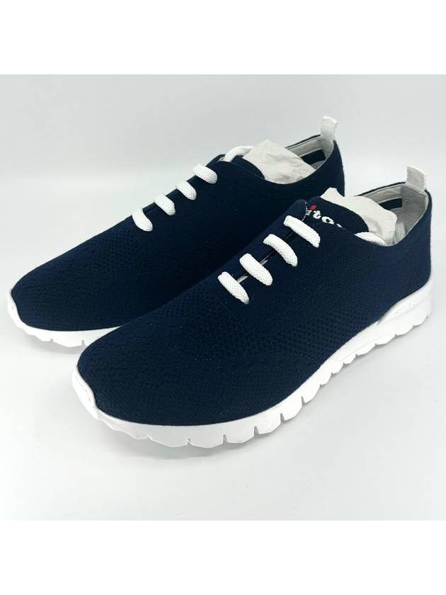 cashmere sneakers navy - KITON - BALAAN 1