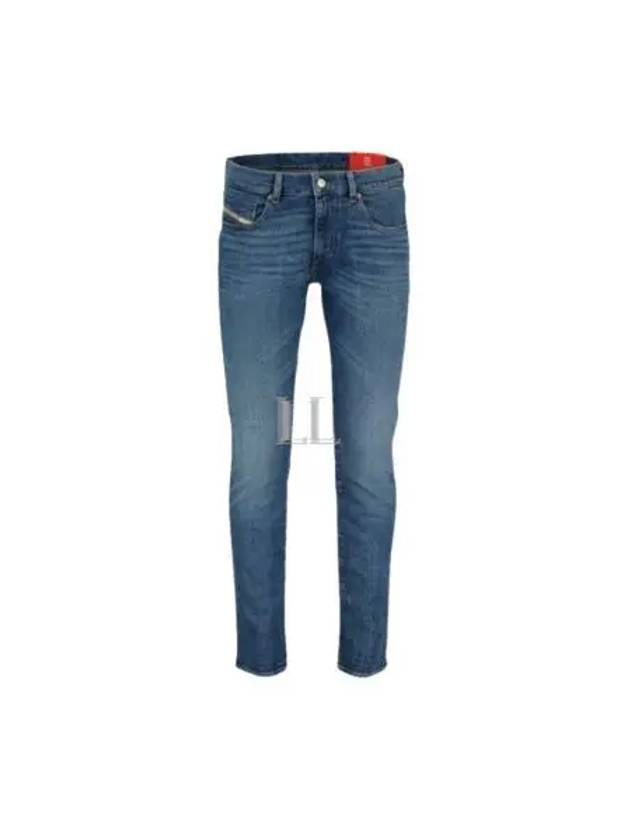 2019 D Strukt Slim Fit Jeans Blue - DIESEL - BALAAN 2