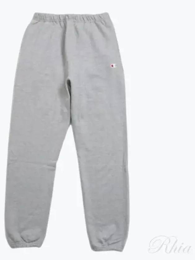 Champion RW Banded Bottom Pocket Pants Oxford Gray GF71 Y06146 1IC Reverse Weave Training Pants - CHAMPION - BALAAN 1