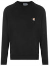 Fox Head Patch Classic Sweatshirt Black - MAISON KITSUNE - BALAAN 3