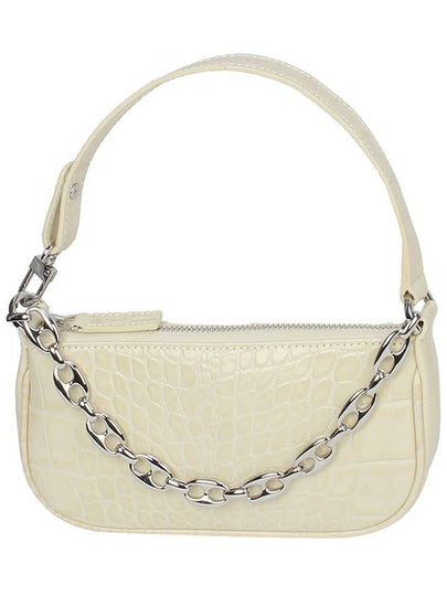 Rachel Mini Shoulder Bag Cream - BY FAR - BALAAN 2