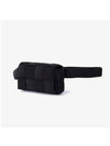 Cassette Padding Intrecciato Belt Bag Black - BOTTEGA VENETA - BALAAN 4