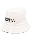 Haley Logo Bucket Hat Black Ecru - ISABEL MARANT - BALAAN 2