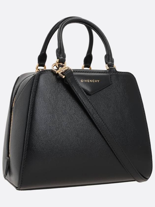 Antigona Cube Leather Mini Bag Black - GIVENCHY - BALAAN 3