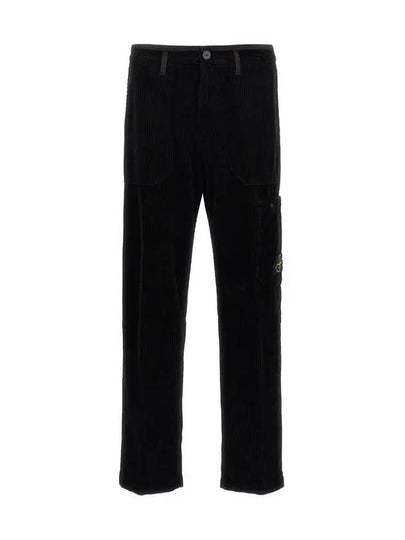 Stone Island Straight Pants 811532604V0029 Black - STONE ISLAND - BALAAN 2