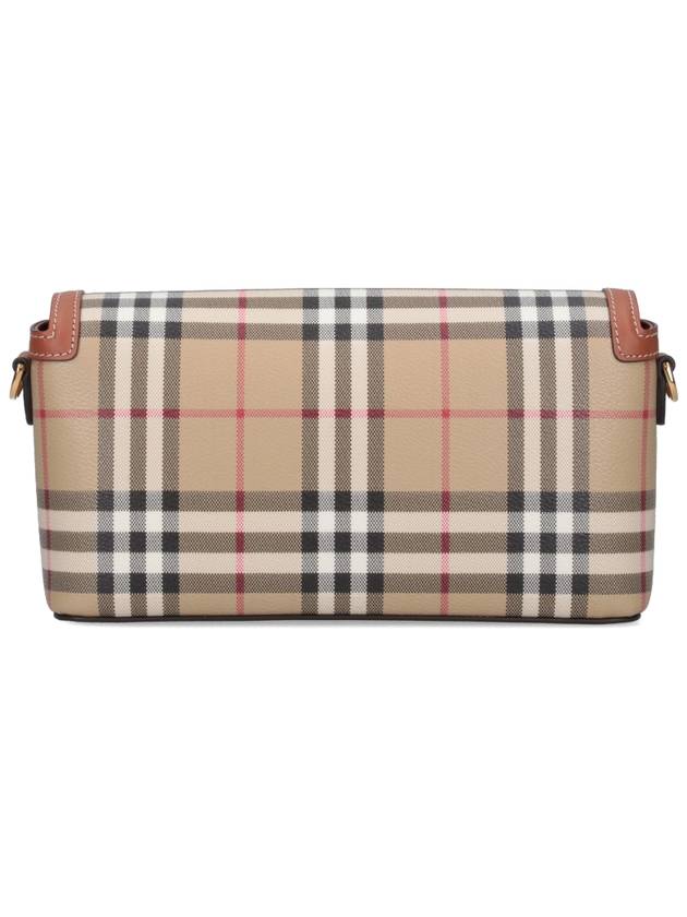 Check Shoulder Bag Beige - BURBERRY - BALAAN 4