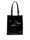 Studios Embossed Logo Shoulder Tote Bag Black - ACNE STUDIOS - BALAAN 1