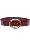 Leather Belt Brown - DOLCE&GABBANA - BALAAN 1