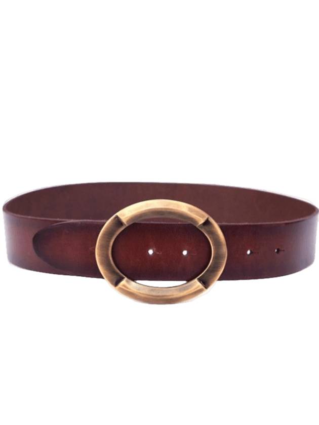 Leather Belt Brown - DOLCE&GABBANA - BALAAN 1