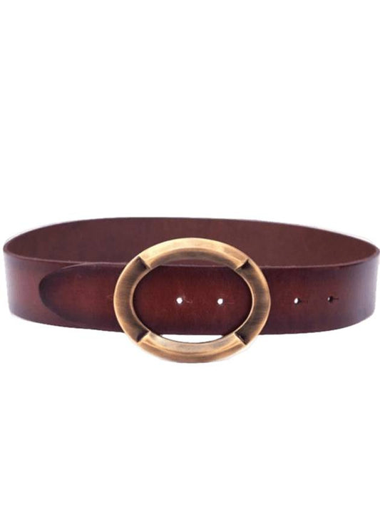 Leather Belt Brown - DOLCE&GABBANA - BALAAN 1