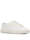 Women's Andy Low Top Sneakers White - SAINT LAURENT - BALAAN 3