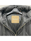 The Cube TREFE down padded coat dark gray 078 - MAX MARA - BALAAN 10