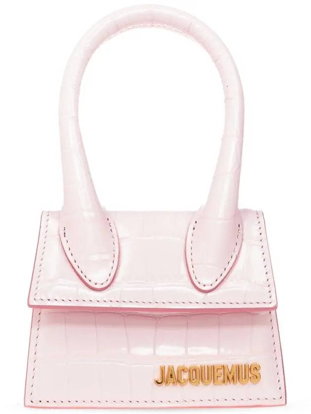 Le Chiquito Signature Mini Tote Bag Pale Pink - JACQUEMUS - BALAAN 2