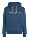 Logo Hoodie Aegean Sea - TOMMY HILFIGER - BALAAN 1