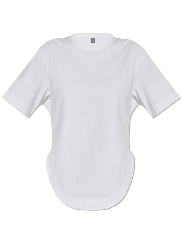 by Stella McCartney short sleeve t-shirt IT8271 WHITE BLACK - ADIDAS - BALAAN 2