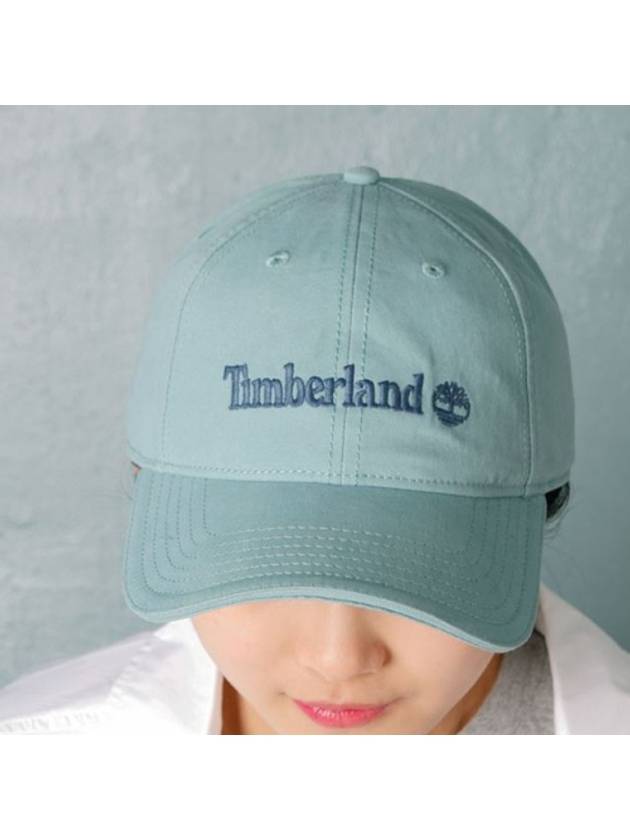 01A16MNG99Logo Ball CapGreen Blue - TIMBERLAND - BALAAN 1