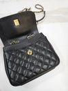 Season Lambskin Black Gold Chain Flap Bag 26th A57895 - CHANEL - BALAAN 4