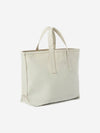 Embroidered Logo Small Tote Bag Eco Bag Dove - STUDIO NICHOLSON - BALAAN 4