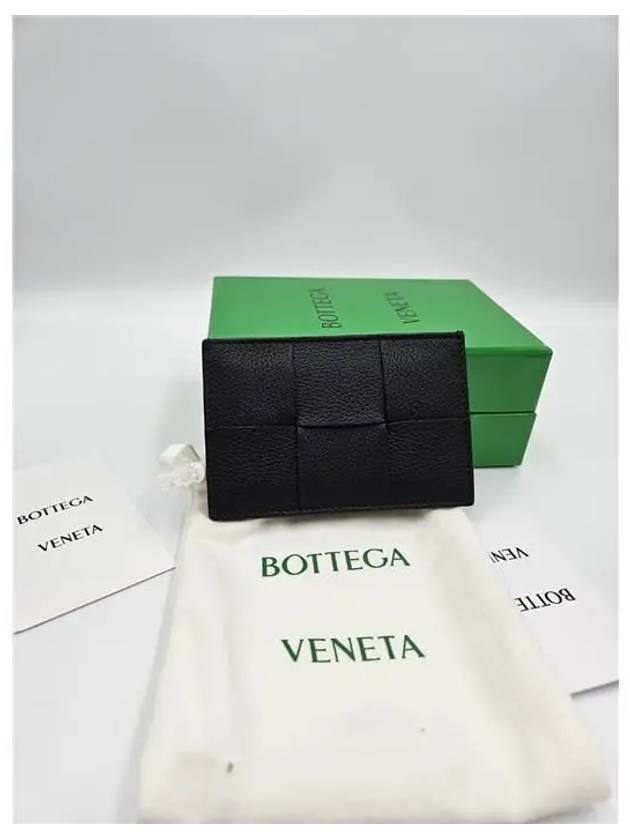 Intrecciato Maxi Card Wallet Black - BOTTEGA VENETA - BALAAN 4