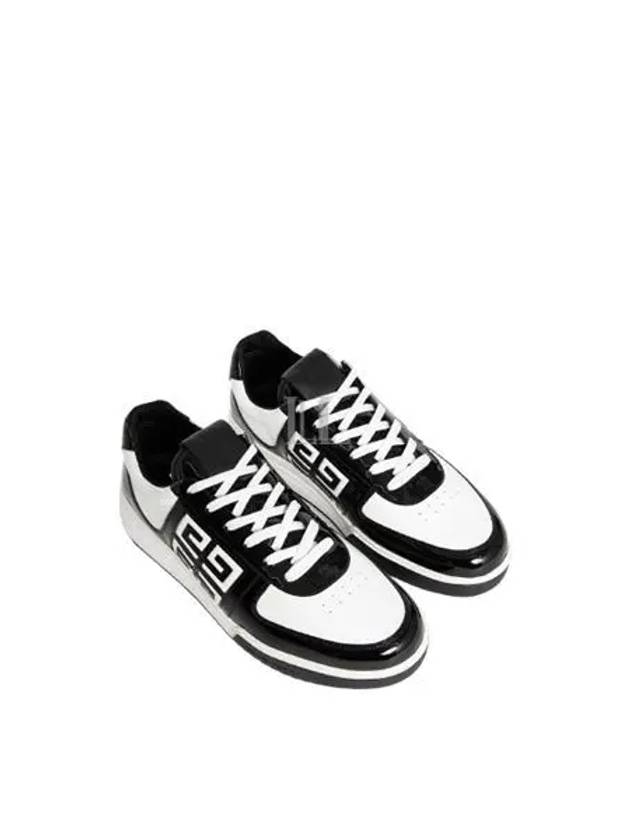 G4 Patent Leather Low Top Sneakers Black - GIVENCHY - BALAAN 2