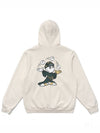 Wiz Collection Wizard Henry Neck Hoodie CREAM - MALBON GOLF - BALAAN 2