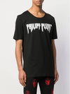 Printed logo short sleeve tshirt MTK3576 PJY002N - PHILIPP PLEIN - BALAAN 4