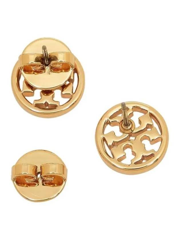 Miller Stud Earrings Gold - TORY BURCH - BALAAN 4