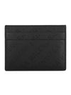 Logo Perforated Cash Card Holder Black - BALENCIAGA - BALAAN 3