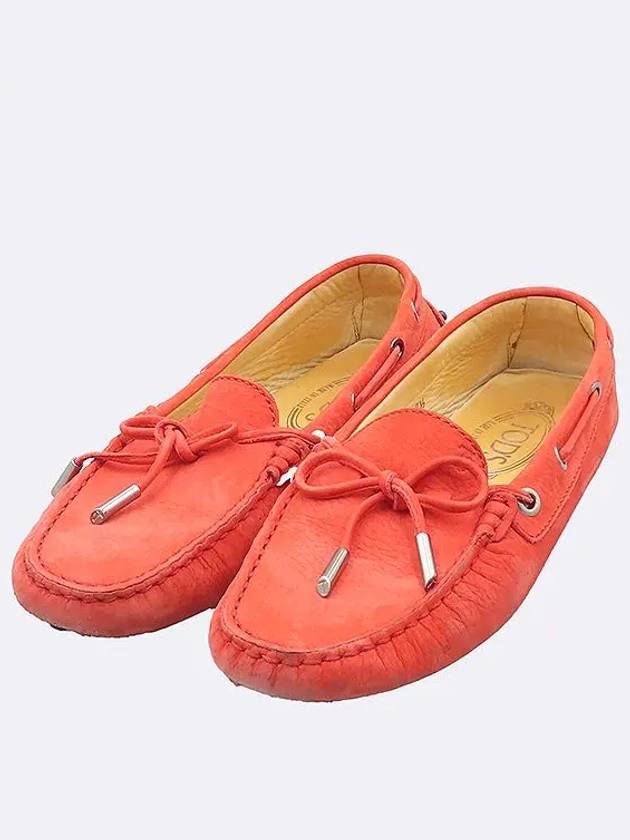 Smith Market Used Luxury Red Loafers Women s Shoes - TOD'S - BALAAN 5