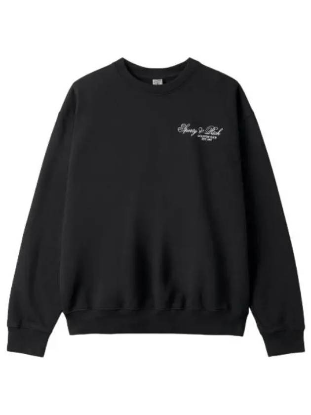 Villa Sweatshirt Black - SPORTY & RICH - BALAAN 1