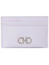 Ferragamo Gancini Women s Card Wallet 22 0007 NEW LAVAND 0774991 - SALVATORE FERRAGAMO - BALAAN 1