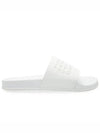 Men's Logo Rubber Slippers White - MAISON MARGIELA - BALAAN 3